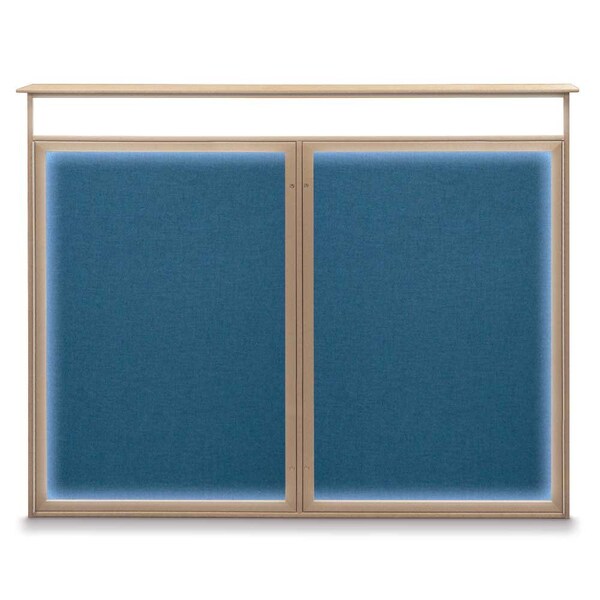 Single Door Enclosed Indoor Letterboard
